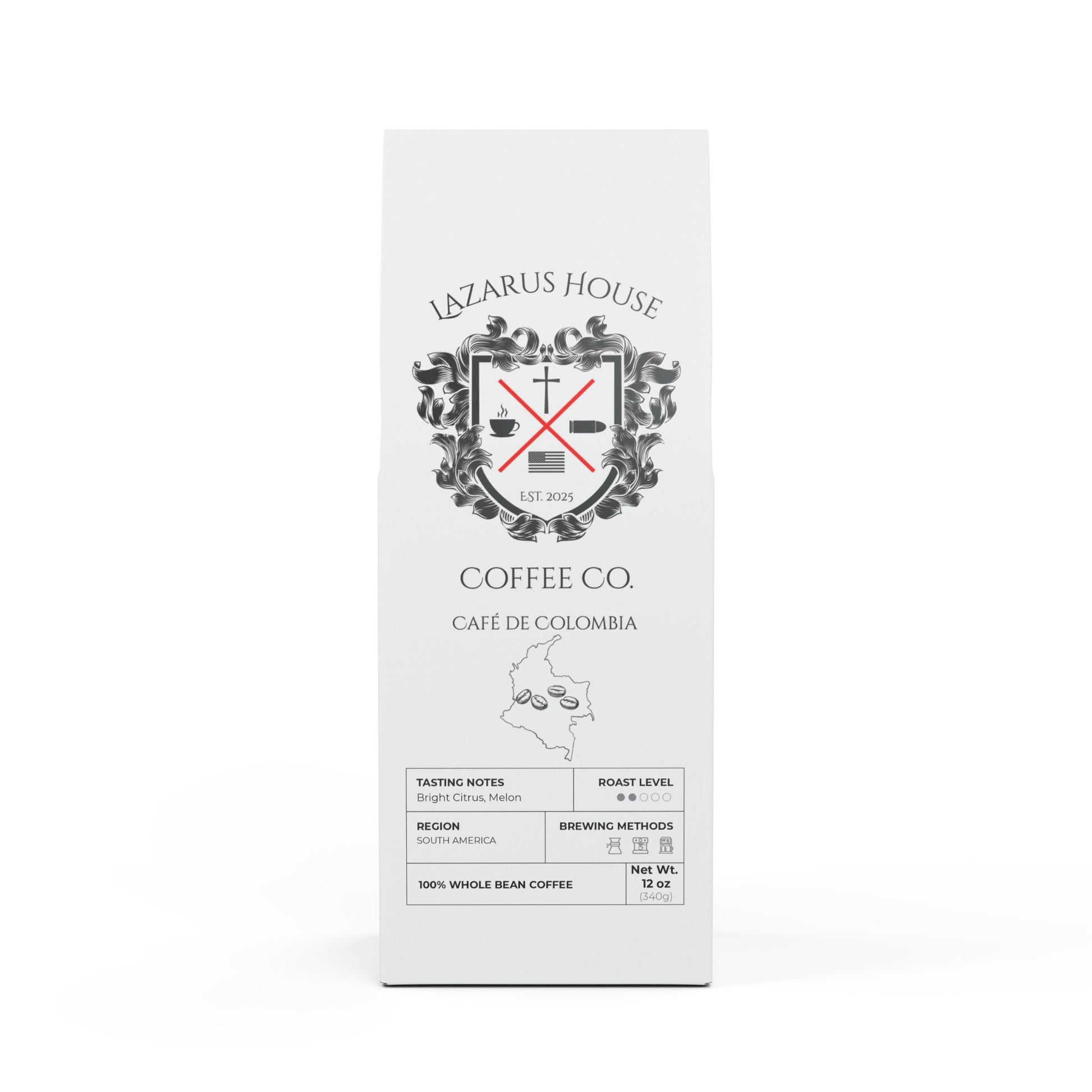 Colombia Single Origin Coffee (Light-Medium Roast)